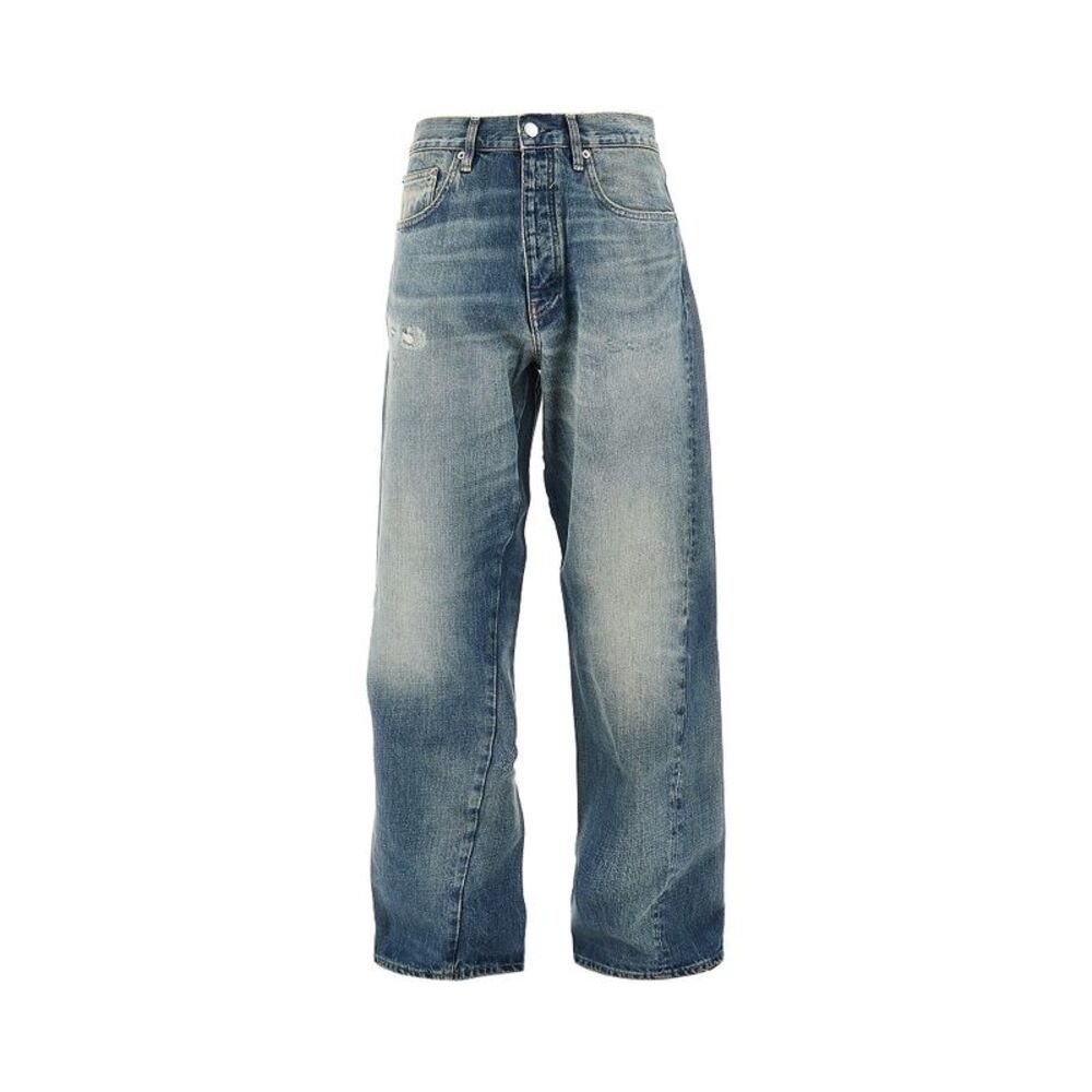 Sunflower Men Wide Fit Jeans With Twisted Seams